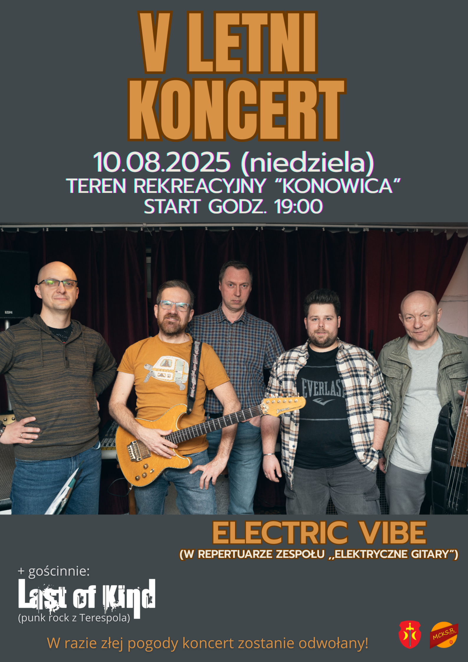 Plakat Letnie Koncerty na Konowicy