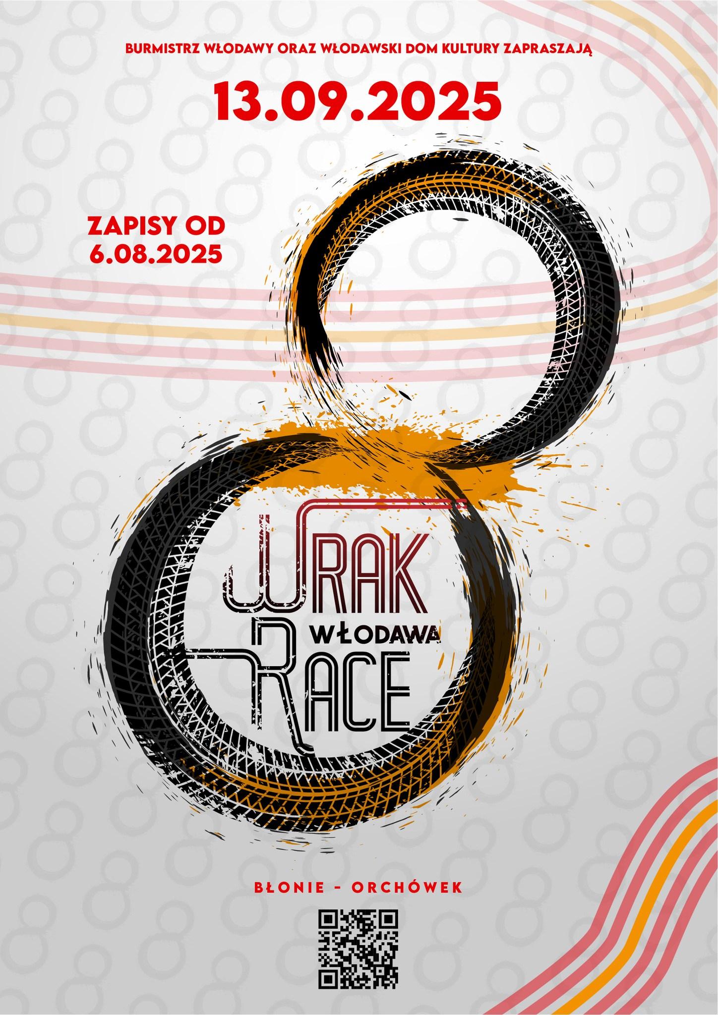 Plakat Wrak Race Włodawa