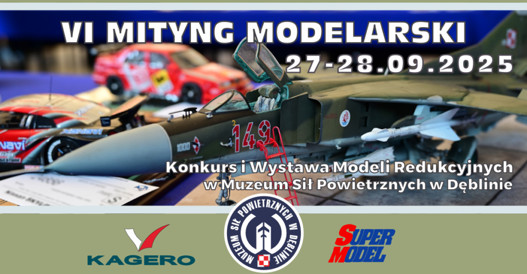 Plakat VI MITYNG MODELARSKI W DĘBLINIE