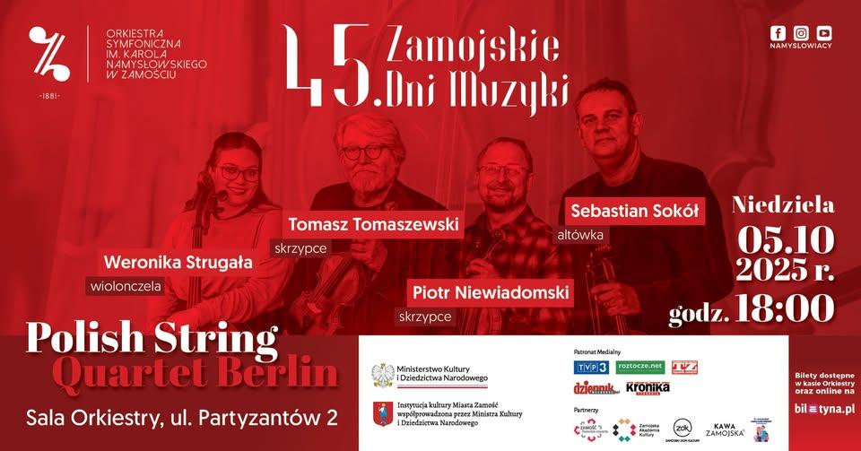 Plakat 45. Zamojskie Dni Muzyki