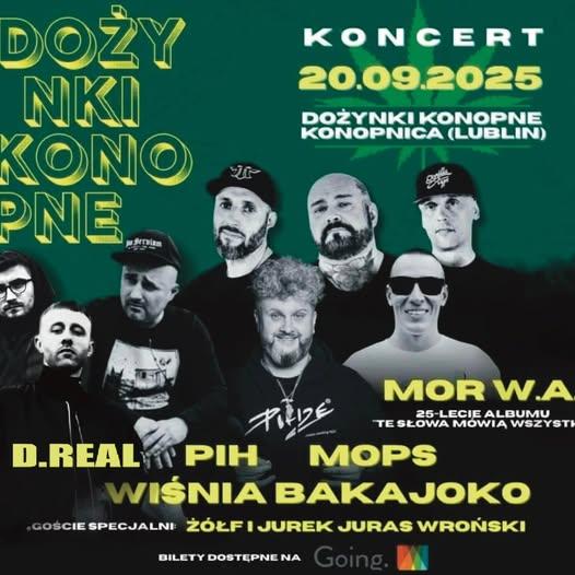 Plakat III Dożynki Konopne w Konopnicy 19-21.09.25