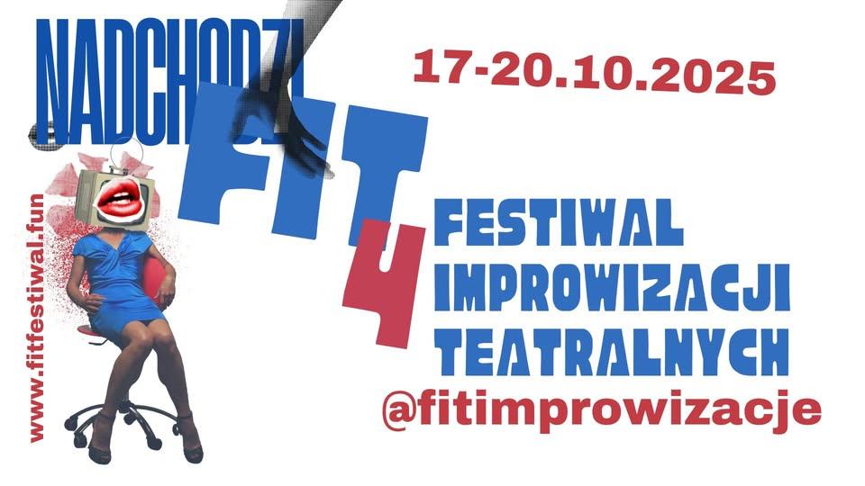 Plakat ToTo Impro - Festiwal Improwizacji Teatralnych 2025
