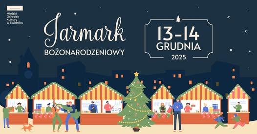 Plakat Jarmark Bożonarodzeniowy w Świdniku 13-14 grudnia 2025