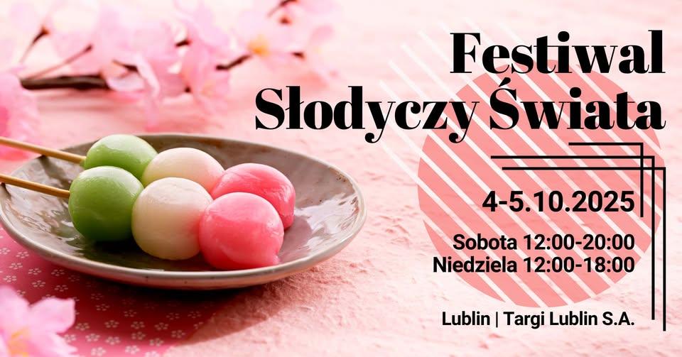 Plakat Festiwal Słodoczy świata w Lublinie 4-5 X