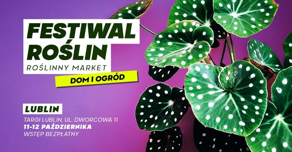 Plakat Festiwal Roślin 11-12 X