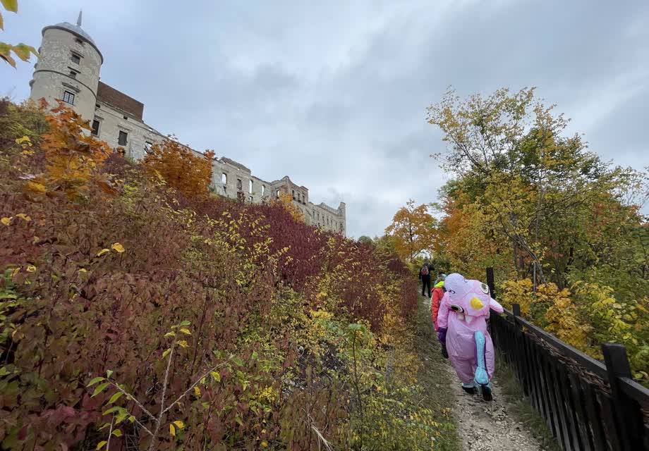 Miniaturka Rajd pieszy wokół Janowca czyli polska złota jesień „na drugim brzegu” Wisły
