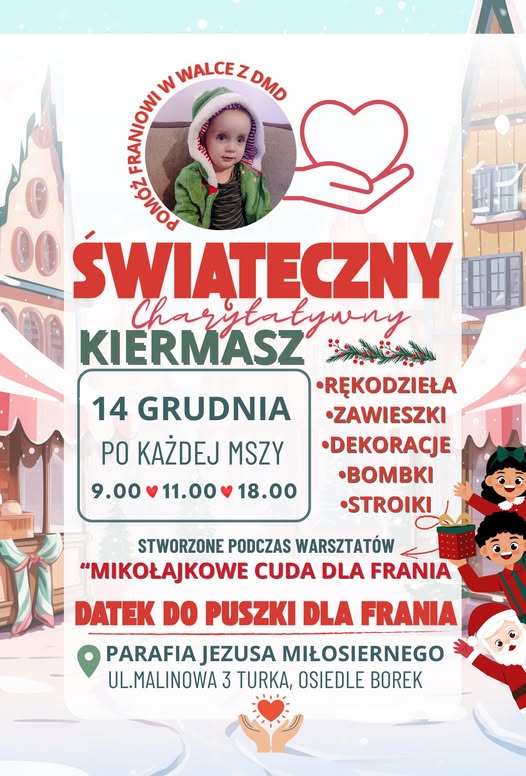 Plakat Ś𝐰𝐢ą𝐭𝐞𝐜𝐳𝐧𝐲 𝐊𝐢𝐞𝐫𝐦𝐚𝐬𝐳 𝐝𝐥𝐚 𝐅𝐫𝐚𝐧𝐢𝐚