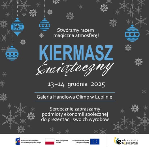 Plakat Kiermasz Świąteczny