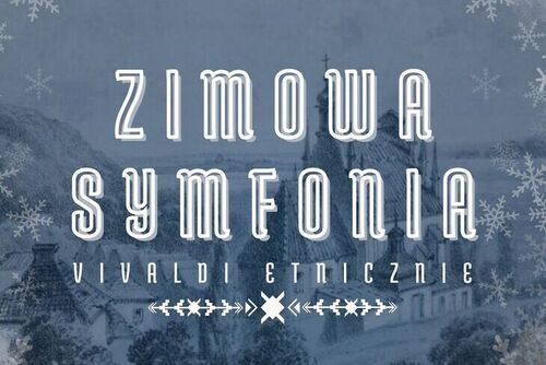 Plakat Wydarzenie Zimowa Symfonia