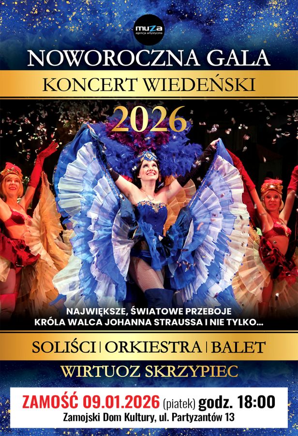 Plakat NOWOROCZNA GALA – Koncert Wiedeński