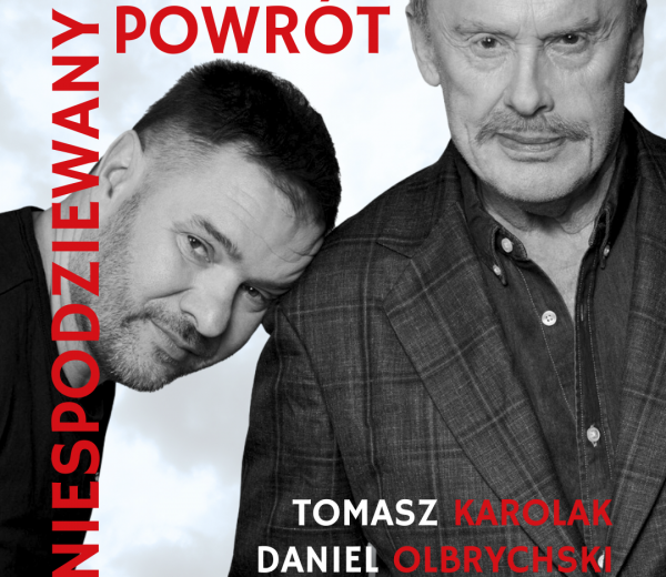 Plakat Niespodziewany powrót - spektakl w gwiazdorskiej obsadzie