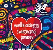 Plakat 34. Finał Wielkiej Orkiestry Świątecznej Pomocy w Cycowie