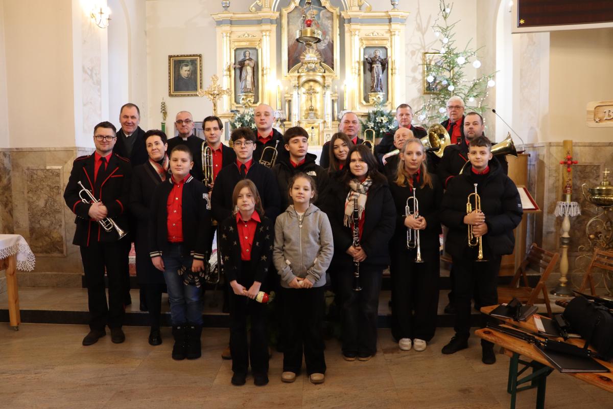 Miniaturka Koncert kolęd Krasnobrodzkiej Orkiestry Dętej w Soli