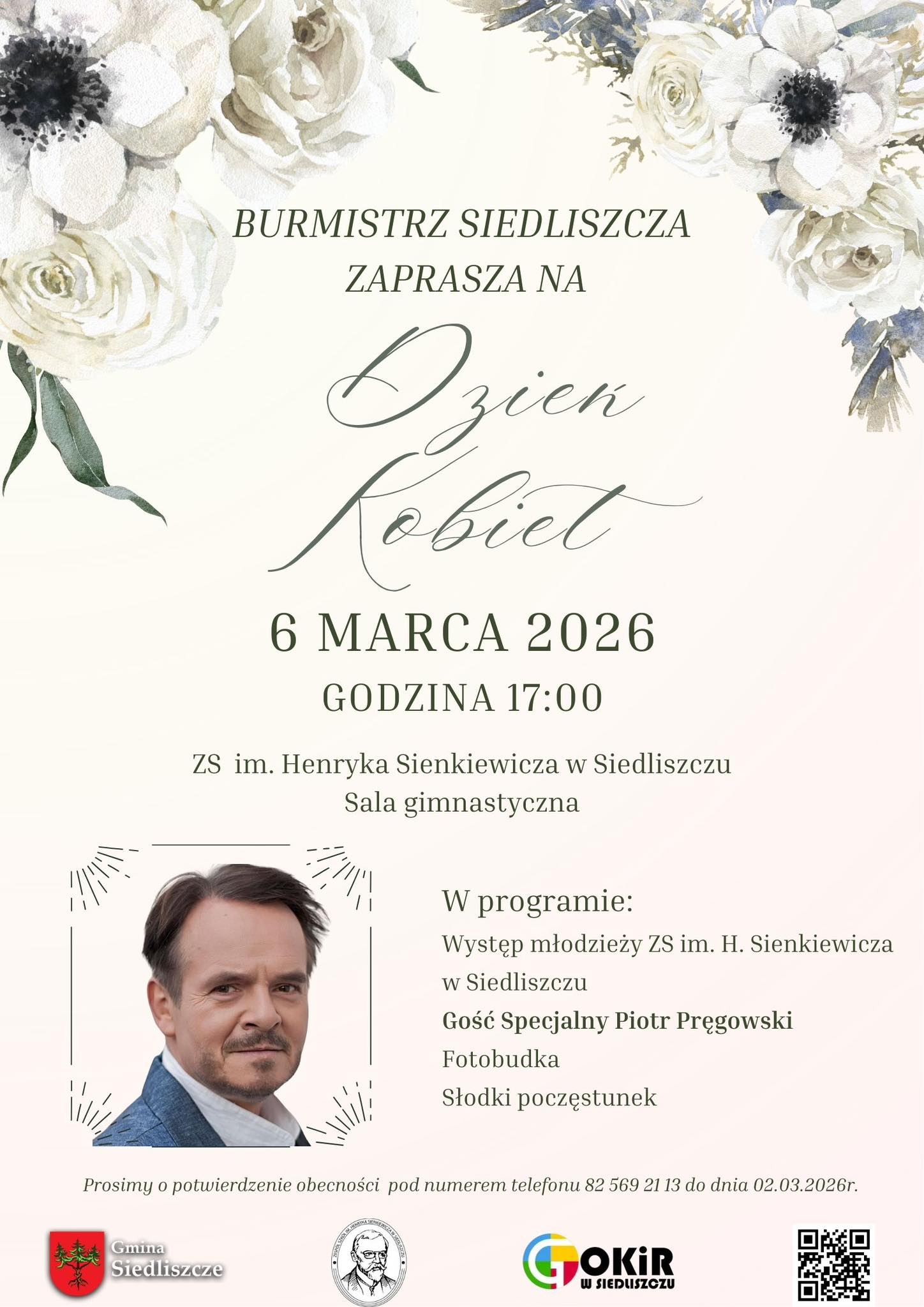 Plakat Obchody Dnia Kobiet w Siedliszczu
