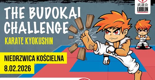 Plakat Turniej Pierwszej Szansy "THE BUDOKAI CHALLENGE 2026"