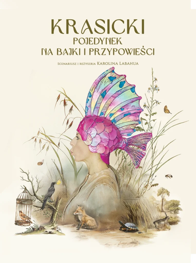 Plakat Krasicki - pojedynek na bajki i przypowieści