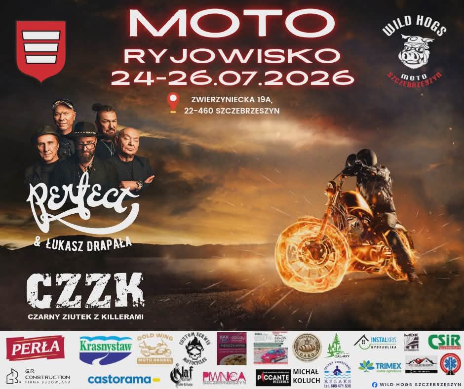 Plakat Moto Ryjowisko
