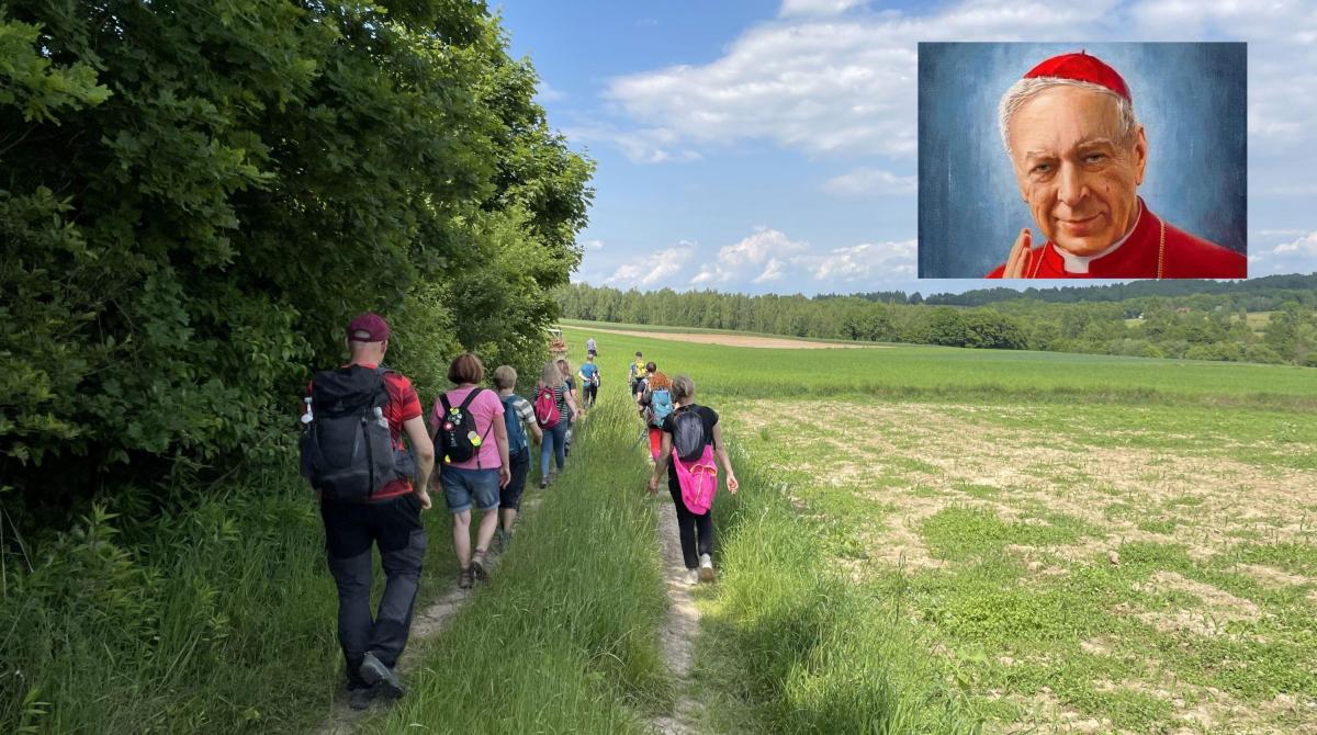 Miniaturka Majówka z Prymasem – zaproszenie na rajd pieszy z Dąbrówki do Kozłówki