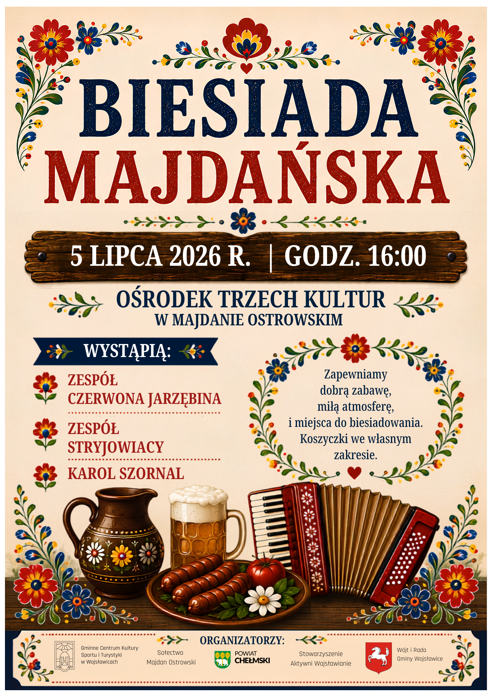 Plakat Biesiada Majdańska