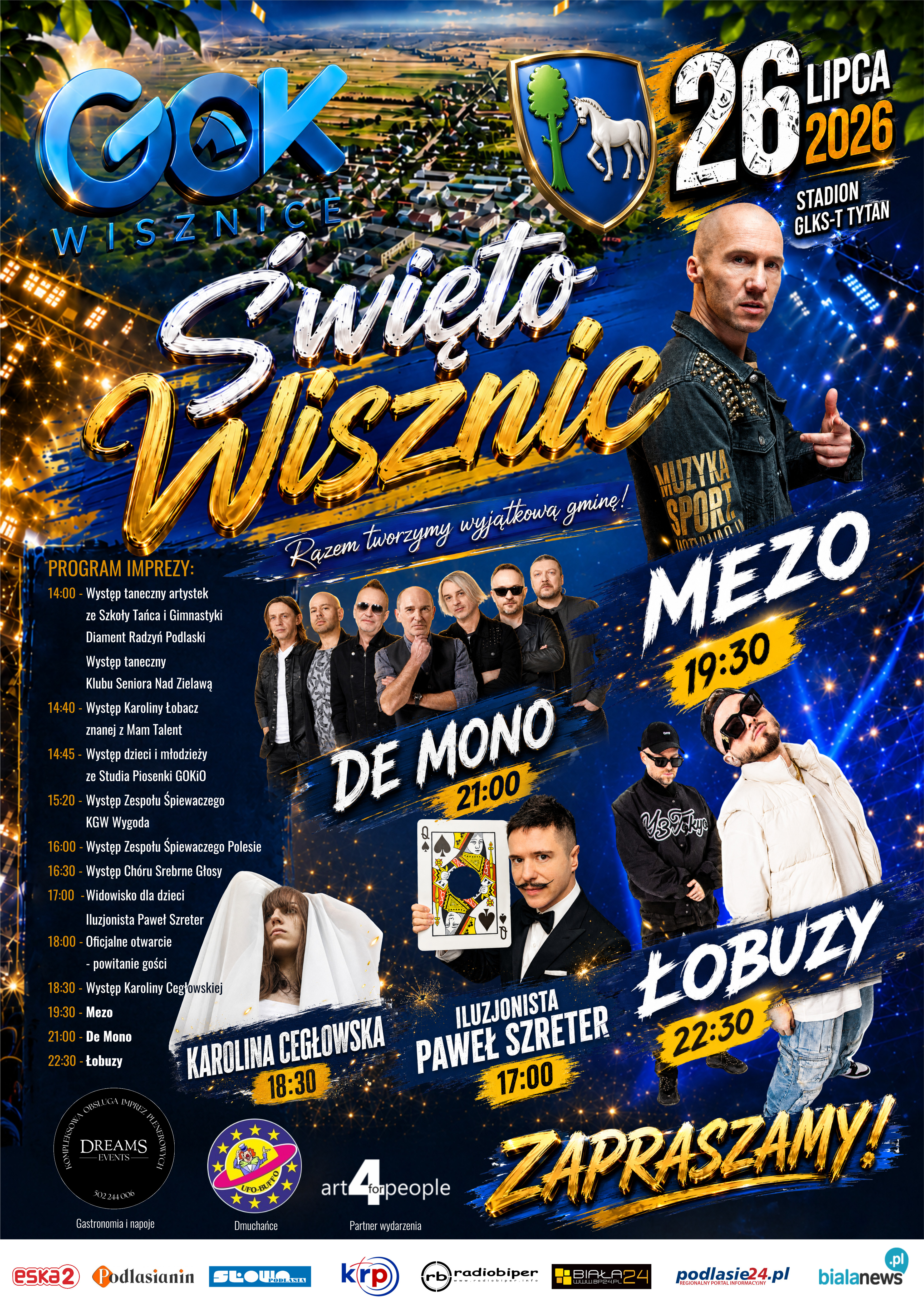 Plakat ŚWIĘTO WISZNIC 2026
