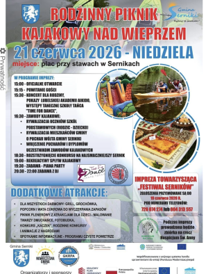 Miniaturka Rodzinny Piknik Kajakowy nad Wieprzem