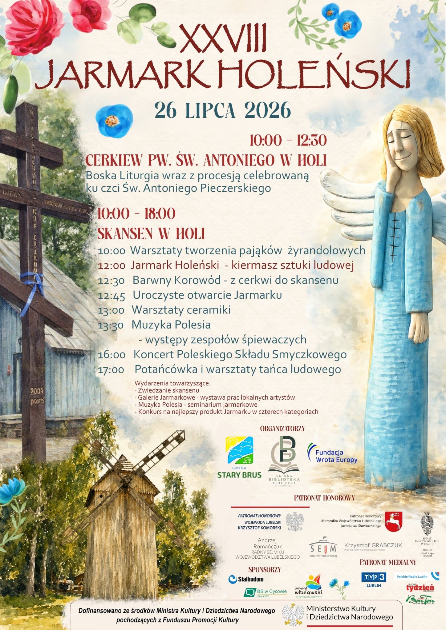 Plakat XXVIII JARMARK HOLEŃSKI